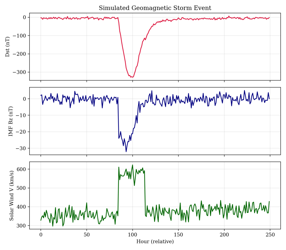 Figure from Prediction of Geomagnetic Storms through Artificial Intelligence: A Review, Methodological Framework, and Simulated Case Study
